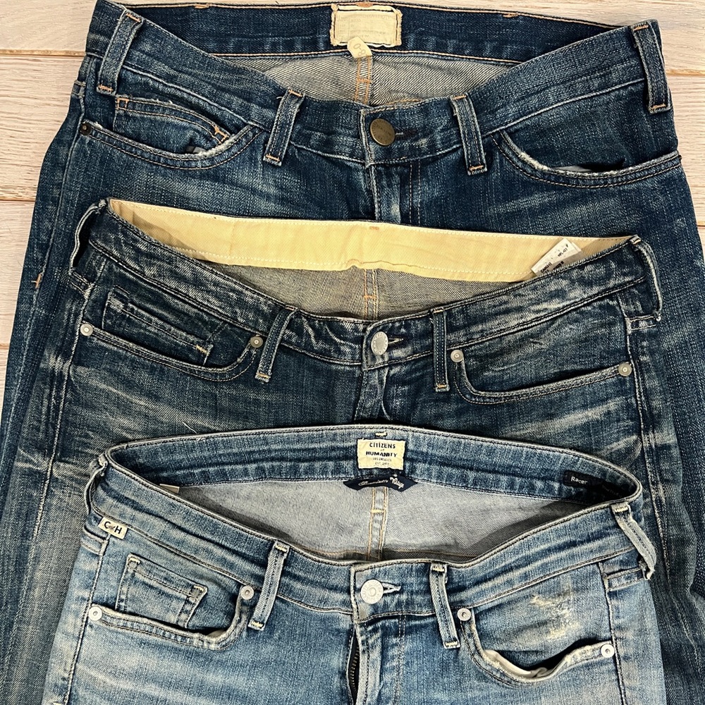 6 pairs of premium denim skinny jeans